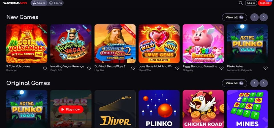Experience the Thrills of Katana Spin Casino Online Slots